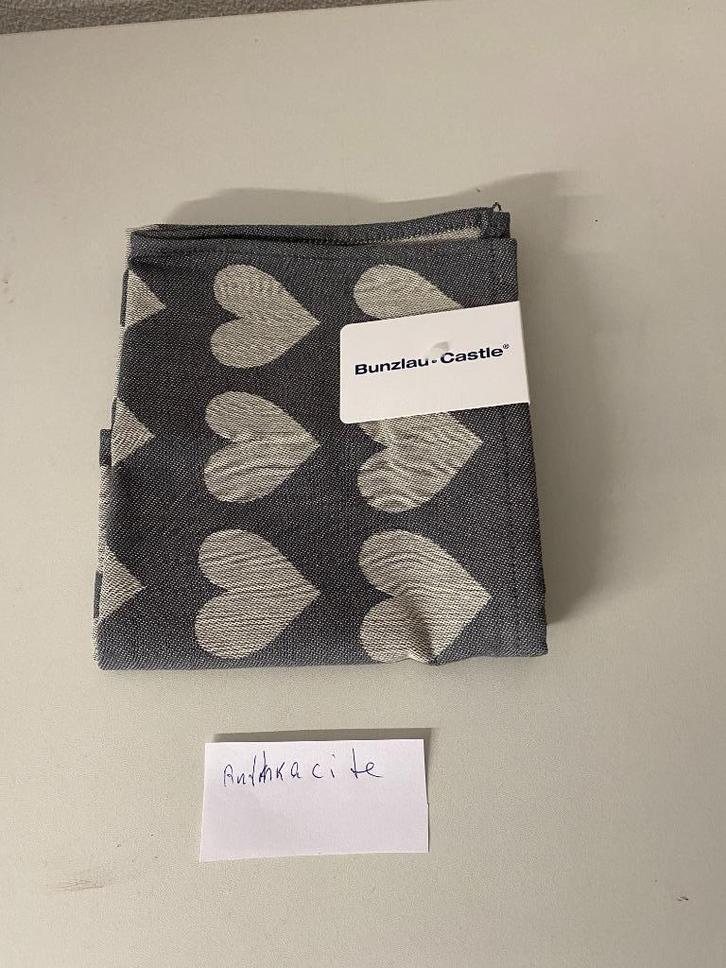 Theedoeken Harten Bunzlau Castle, Huis en Inrichting, Keuken | Textiel, Nieuw, Theedoek of Handdoek, Overige kleuren, Ophalen of Verzenden