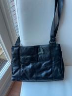 Tas, leer, zwart, Ophalen of Verzenden, Zo goed als nieuw, Zwart, Handtas