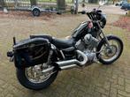 YAMAHA XV 535 VIRAGO SPORTSTER LOOK 1994 ZWART XV535 KOFFERS, Motoren, Motoren | Yamaha, 2 cilinders, 535 cc, Bedrijf, Overig