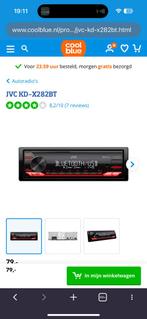 JVC KD-X282BT Autoradio, Auto diversen, Autoradio's, Ophalen of Verzenden, Zo goed als nieuw