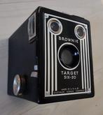 Vintage camera Kodak Brownie Target Six-20 in originele tas, Ophalen of Verzenden, Gebruikt, Compact, Kodak