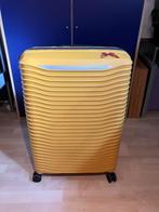 Samsonite koffer Upscape spinner geel, Ophalen, Hard kunststof, 45 tot 55 cm, Zo goed als nieuw