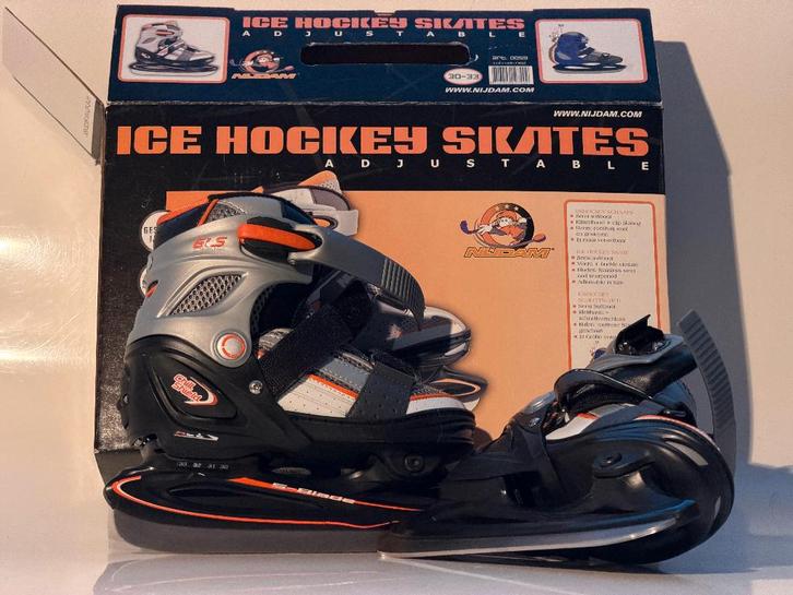 Hockey schaatsen Nijdam maat 30-33, Sport en Fitness, Schaatsen, Zo goed als nieuw, IJshockeyschaatsen, Nijdam, Ophalen of Verzenden