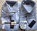 2x Arrow Overhemd Lichtblauw Maat 45 Nieuw in Verpakking, Ophalen of Verzenden, Zo goed als nieuw, Blauw