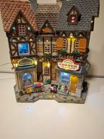 Lemax Corner market, Ophalen of Verzenden, Zo goed als nieuw