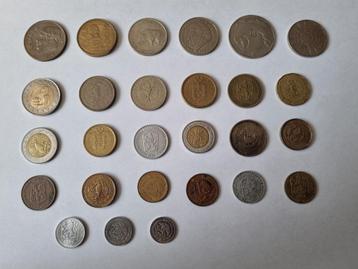 diverse munten beschikbaar voor biedingen