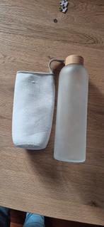 Glazen waterdrop 1 liter fles, Ophalen of Verzenden, Nieuw