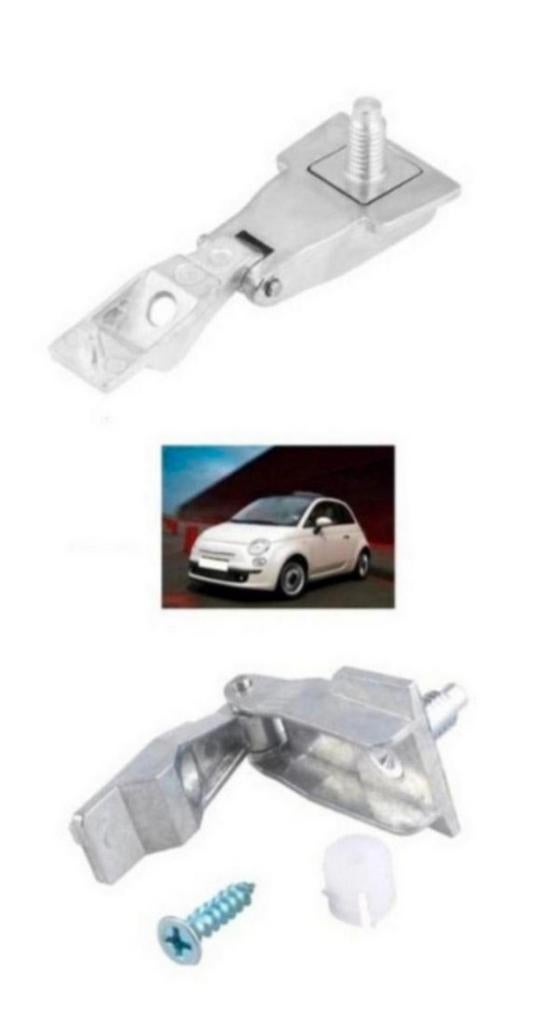 Fiat 500 Deurklink Scharnier - Veelvoorkomend Defect, Ophalen of Verzenden, Gebruikt