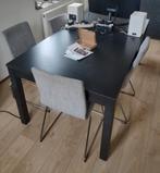 Eettafel Ikea, uitschuifbaar in 2 extra delen., Ophalen, Gebruikt, 200 cm of meer, 50 tot 100 cm