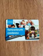 Fotoalbum cadeaukaart Hema - €20 tegoed, Cadeaubon, Overige typen