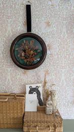 Vintage bol lijst rond, Minder dan 50 cm, Gebruikt, Ophalen of Verzenden, Minder dan 50 cm