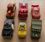 Mickey and the roadster racers badfiguren cars, Ophalen of Verzenden, Mickey Mouse, Zo goed als nieuw, Beeldje of Figuurtje