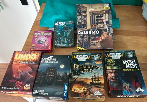 Unlock, escape en puzzel games, Hobby en Vrije tijd, Gezelschapsspellen | Bordspellen, Zo goed als nieuw, Ophalen