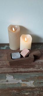 Mooie decoratieve houten schep/schaaltje L20cm, Schaal, Nieuw, Ophalen of Verzenden, Rechthoekig