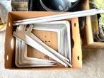 Hoeken voor planken, Doe-het-zelf en Verbouw, Metalen, Ophalen, Gebruikt, IJzer