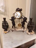 Klokkenstel met 2putti's, Antiek en Kunst, Ophalen of Verzenden