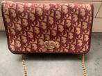 Vintage Christian Dior Tas Burgundy, Sieraden, Tassen en Uiterlijk, Tassen | Schoudertassen, Ophalen of Verzenden, Gebruikt, Rood