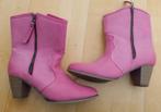 Roze hippie/Ibiza half hoge laarsjes van Emilio Lucax! 40, Verzenden, Lage of Enkellaarzen, Zo goed als nieuw, Roze