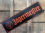 Jagermeister logo relamebord van metaal wandbord decoratie, Verzamelen, Merken en Reclamevoorwerpen, Reclamebord, Info@deconoord.nl