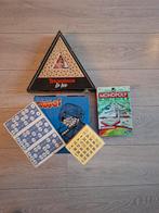 Spellenpakket: Triominos, Monopoly, Bingo, Hobby en Vrije tijd, Gezelschapsspellen | Bordspellen, Gebruikt, Diverse, Ophalen of Verzenden