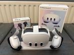 Meta Quest 3 512GB - Zo goed als nieuw! En oplader station, Spelcomputers en Games, Virtual Reality, Ophalen of Verzenden, Zo goed als nieuw