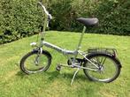 Mooie zilverkleurige vouwfiets City Star, in goede staat, Fietsen en Brommers, Fietsen | Vouwfietsen, Gebruikt, 16 tot 18 inch