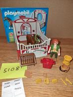 Playmobiel paardenbox 5108, Ophalen of Verzenden, Zo goed als nieuw, Complete set