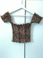 Leopard top, Maat 38/40 (M), Bruin, Ophalen of Verzenden, Zo goed als nieuw