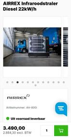 Airrex AH-800i WiFi proffesionele 22kw kachel, Ophalen