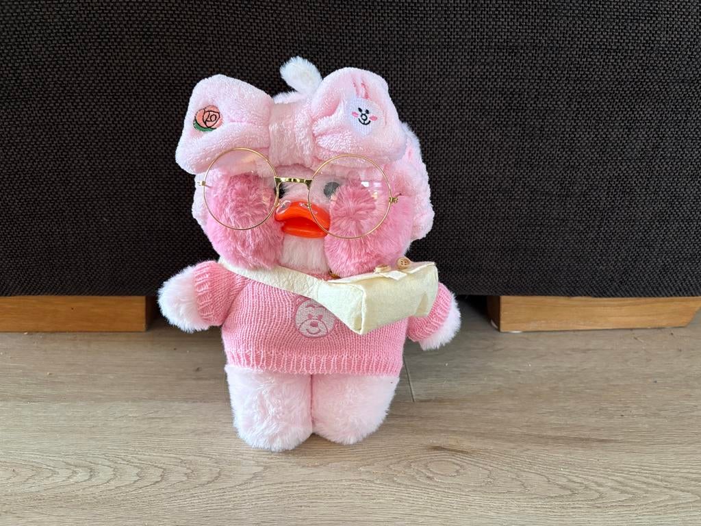 Paper duck knuffel, Kinderen en Baby's, Speelgoed | Knuffels en Pluche, Ophalen of Verzenden, Zo goed als nieuw, Eend