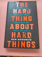 Ben Horowitz - The Hard Thing About Hard Things - Hardcover, Ophalen of Verzenden, Zo goed als nieuw, Ben Horowitz