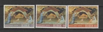 TSS Kavel  320095 Ierland pf minr 353-355 kerst  beschikbaar voor biedingen