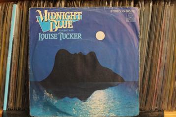 7" Single Louise Tucker - Midnight Blue / Voices In The Wind beschikbaar voor biedingen