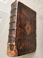 Biblia Sacra, Jan Moerentorf 1713 't Antwerpen met kaarten, Antiek en Kunst, Ophalen of Verzenden