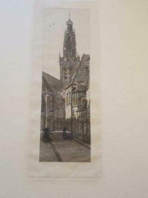 ets van Johannes Mattheus Graadt van Roggen, Antiek en Kunst, Kunst | Etsen en Gravures, Ophalen