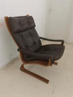 Kengu lounge stoel, Noorwegen 1970, Huis en Inrichting, Fauteuils, Ophalen, Gebruikt, Hout