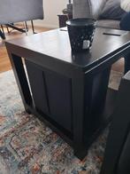 2x salontafels 50cm / 50cm, Ophalen, 50 tot 75 cm, Teakhout, 50 tot 100 cm