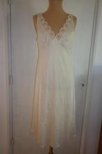 vintage onderjurk maat 42 , Verzenden, Beige, Overige typen