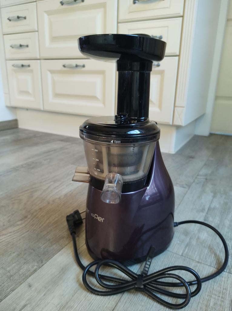 Prima proffesionele Slowjuicer of sappers Versapers Emotion, Witgoed en Apparatuur, Juicers, Gebruikt, Slowjuicer, Elektrisch