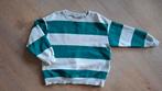 Zara Trui Groen Wit Streep - Maat 116 ZGAN!, Kinderen en Baby's, Kinderkleding | Maat 116, Ophalen of Verzenden, Zo goed als nieuw