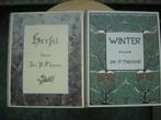 2 Albums Jac.P.Thijsse - Herfst en Winter / 1975 nieuwstaat, Ophalen of Verzenden, Nieuw, Jac. P. Thijsse, Plaatjesalbum