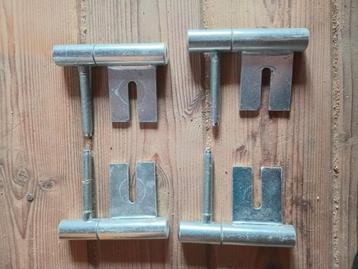 Paumellen 4 stuks beschikbaar voor biedingen