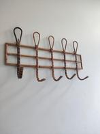 Bamboe Kapstok & Spiegel Set, Zo goed als nieuw, Minder dan 100 cm, Hout, Ophalen