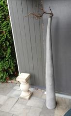 Vaas aluminium hoogte  133 cm, Huis en Inrichting, Woonaccessoires | Vazen, Ophalen, Overige kleuren, Aardewerk of Porselein, Minder dan 50 cm