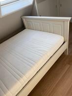 Bed met stevige spiraal bodem 140/200, Huis en Inrichting, Slaapkamer | Bedden, Gebruikt, Wit, Tweepersoons, 200 cm