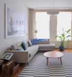 Prachtige corduroy bank, Huis en Inrichting, Ophalen, Zo goed als nieuw, Minder dan 10 m², Grijs