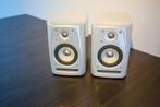 KRK Rokit RP5 (G2) White actieve studiomonitoren, Zo goed als nieuw, 60 tot 120 watt, Front, Rear of Stereo speakers, Ophalen