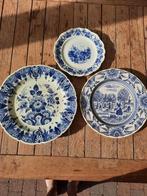 Diverse borden Delfts blauw, Antiek en Kunst, Ophalen