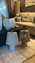 2 nieuwe Japandi tafellampen light & Living, Ophalen, Zo goed als nieuw, Rond