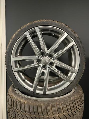 19 inch Audi A3/Seat Leon/VW golf velgen met winterbanden. beschikbaar voor biedingen